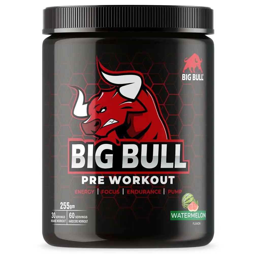 Big Bull Pre Workout,  0.56 lb  Watermelon