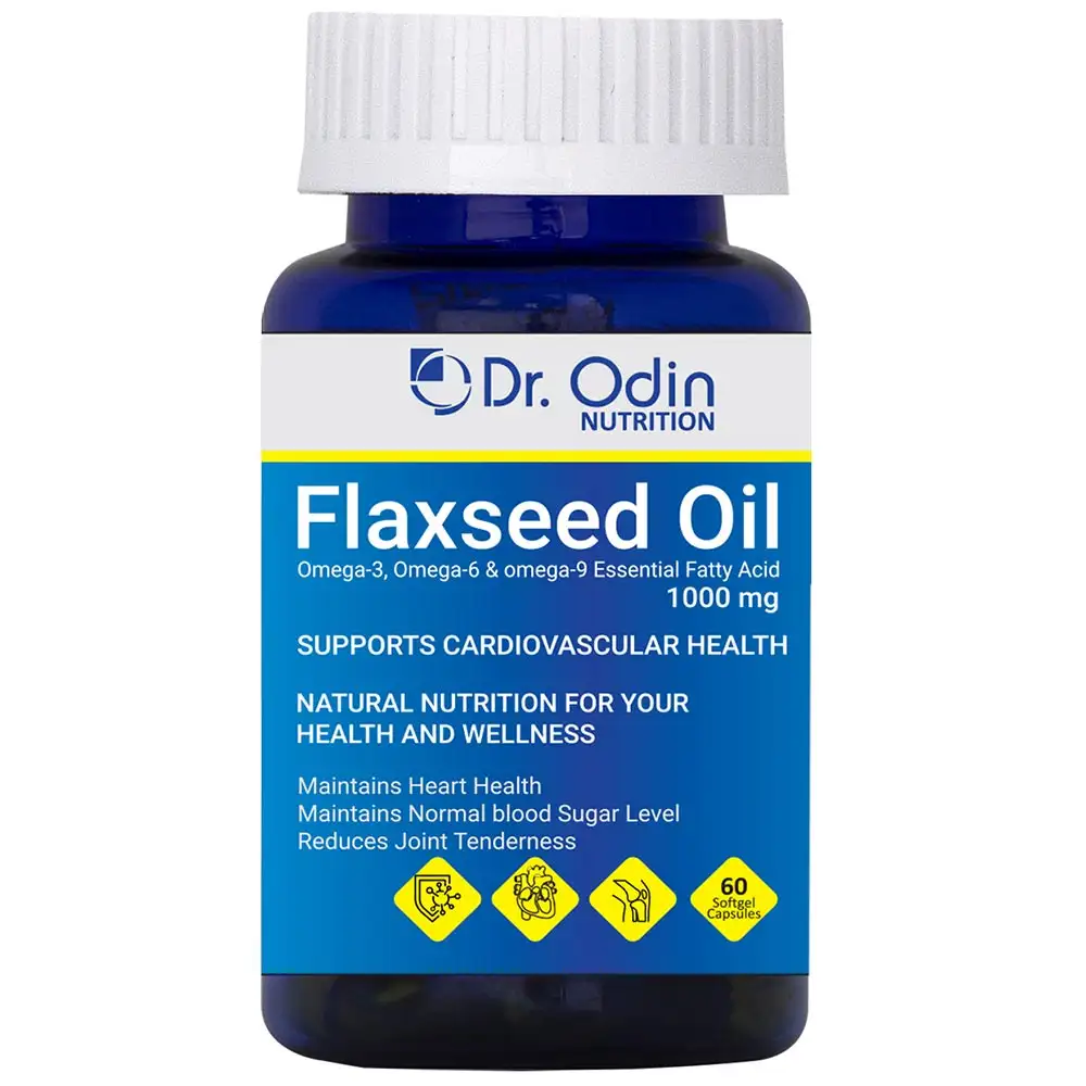 Dr. Odin Flaxseed Oil,  60 capsules