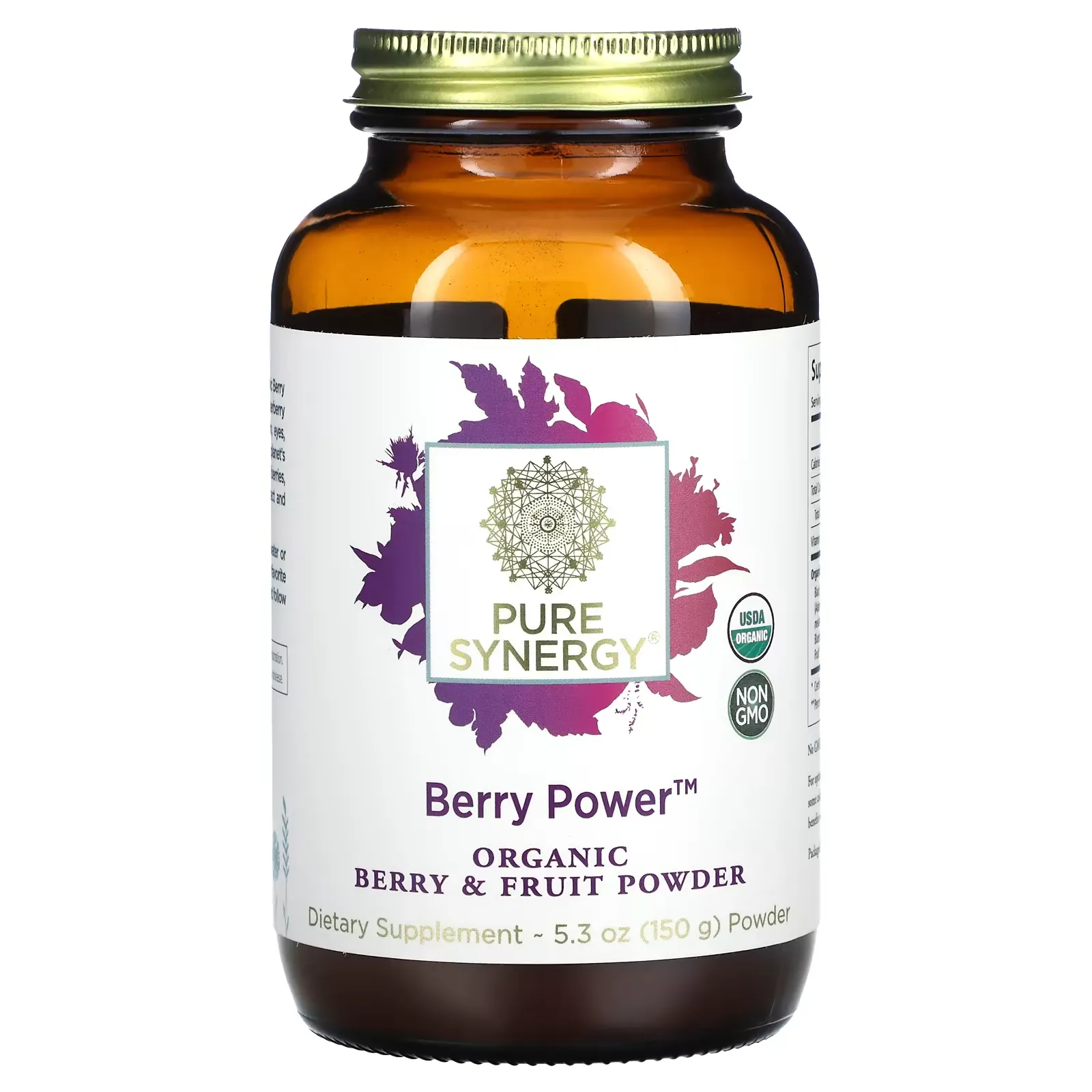 Organic Berry & Fruit Powder, Berry Power, 5.3 oz (150 g)