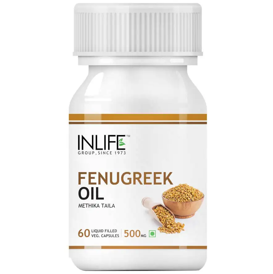 INLIFE Fenugreek Oil,  60 capsules