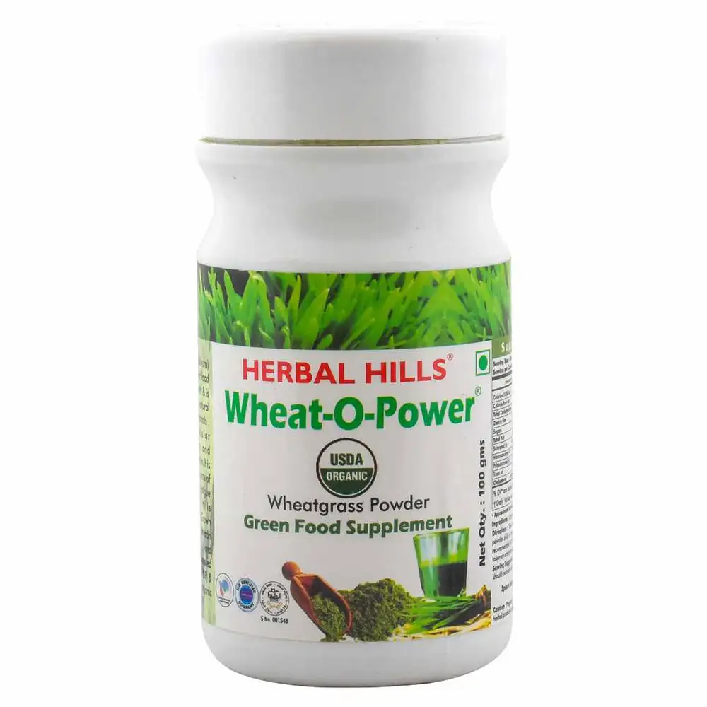 Herbal Hills Organic Wheat-O-Power,  100 g