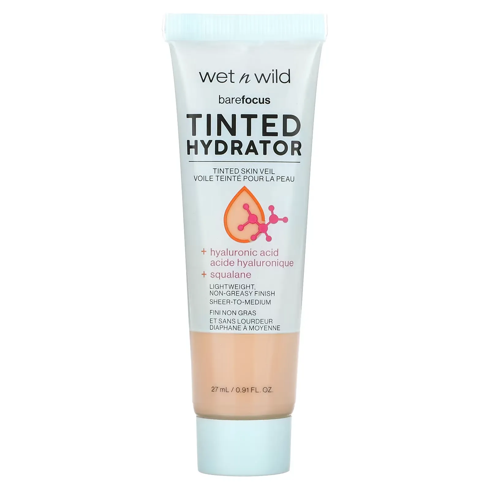 Barefocus, Tinted Hydrator, Light Medium, 0.91 fl oz (27 ml)