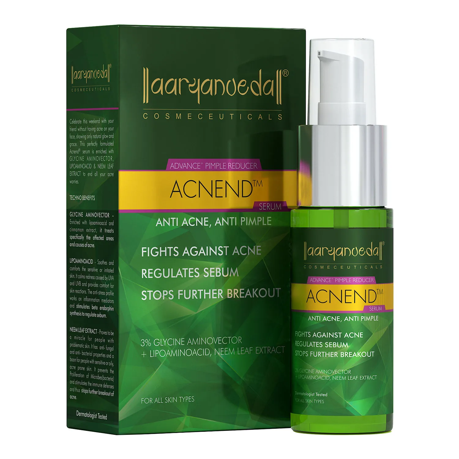 Aryanveda Acnend Serum