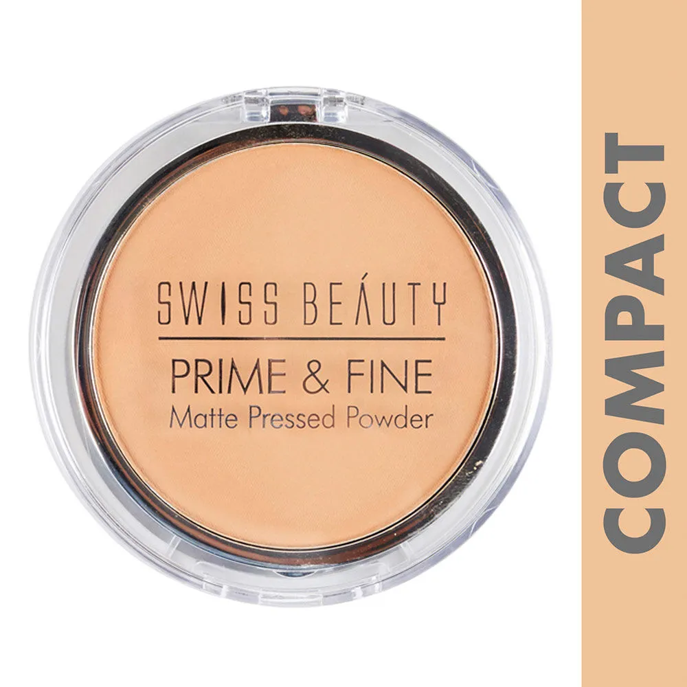 Swiss Beauty Prime & Fine Matte Pressed Powder