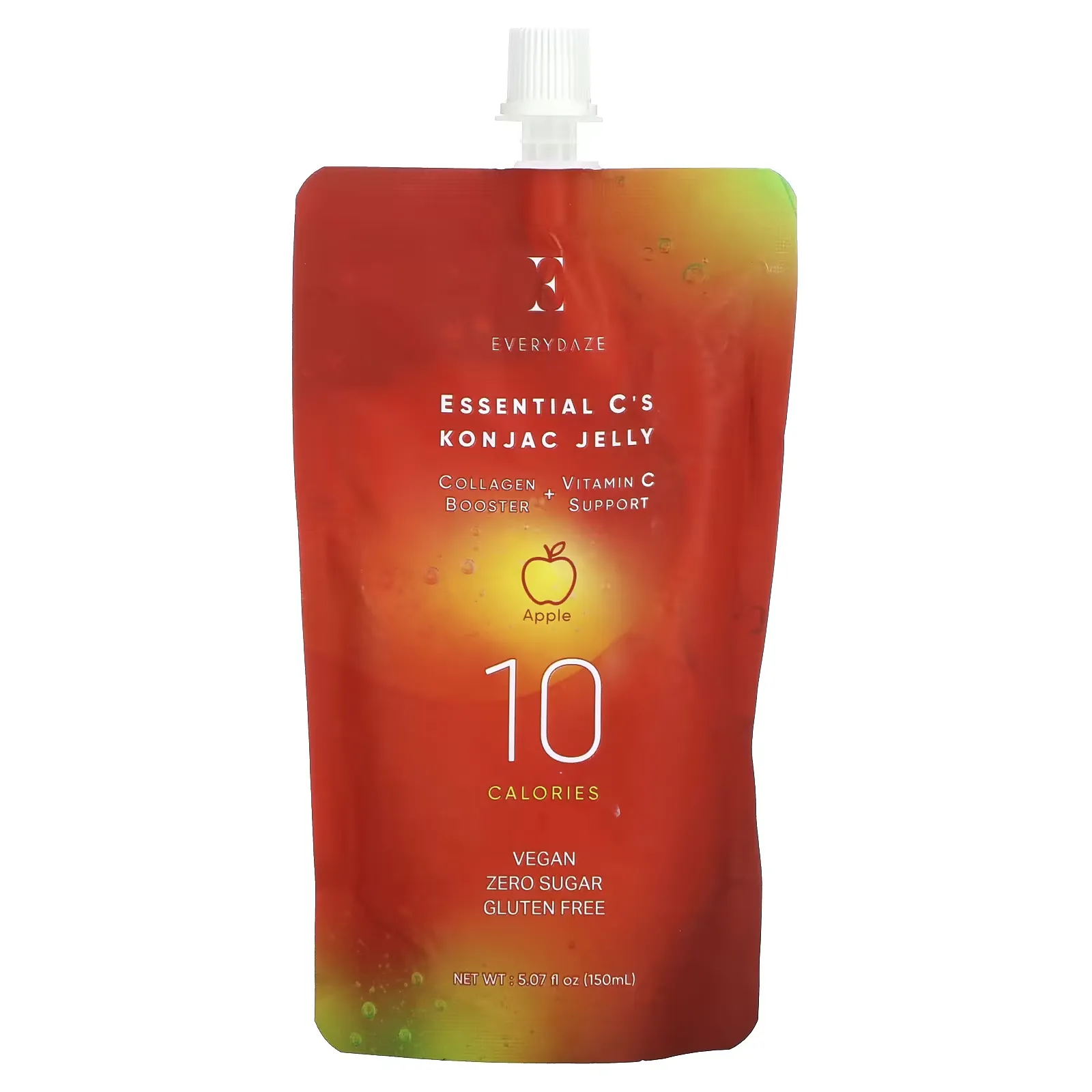 Essential C's Konjac Jelly Drink, Apple, 5.07 fl oz (150 ml)