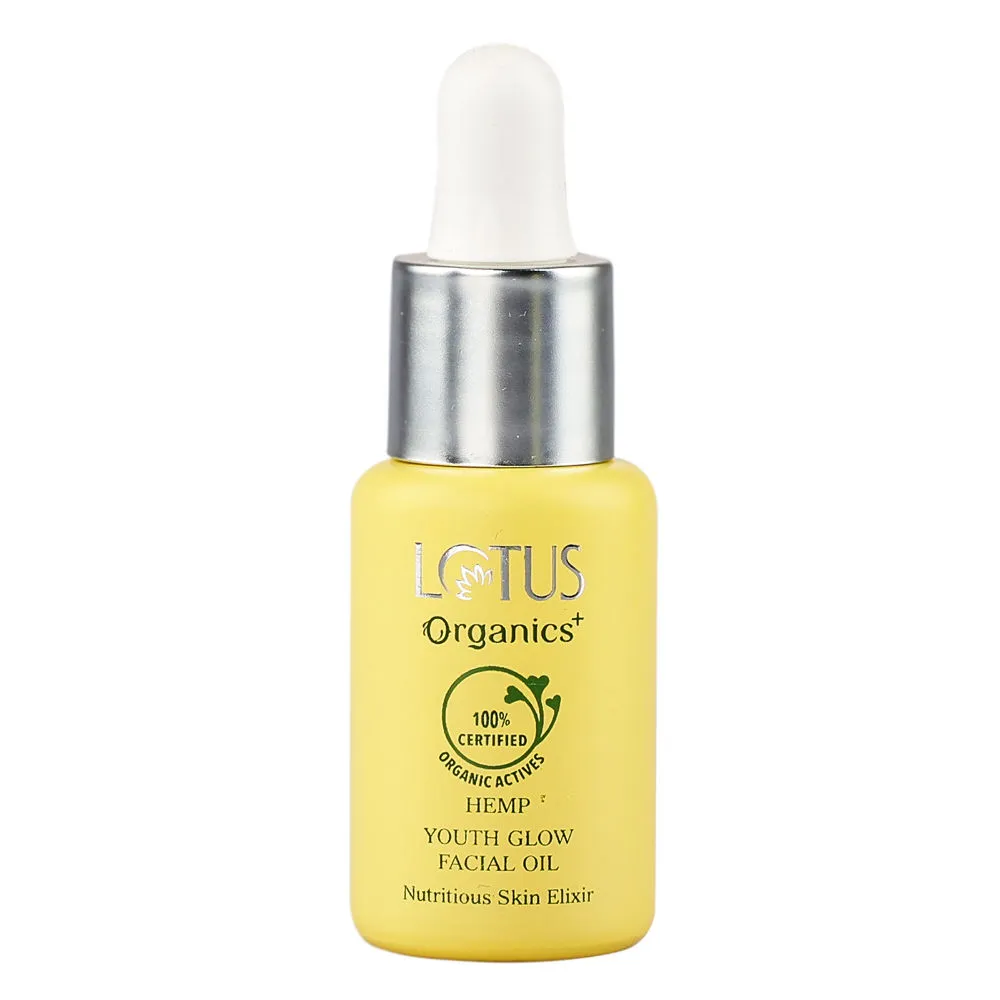 Lotus Organics Youth Glow Facial Oil Moisturising & Nourishing