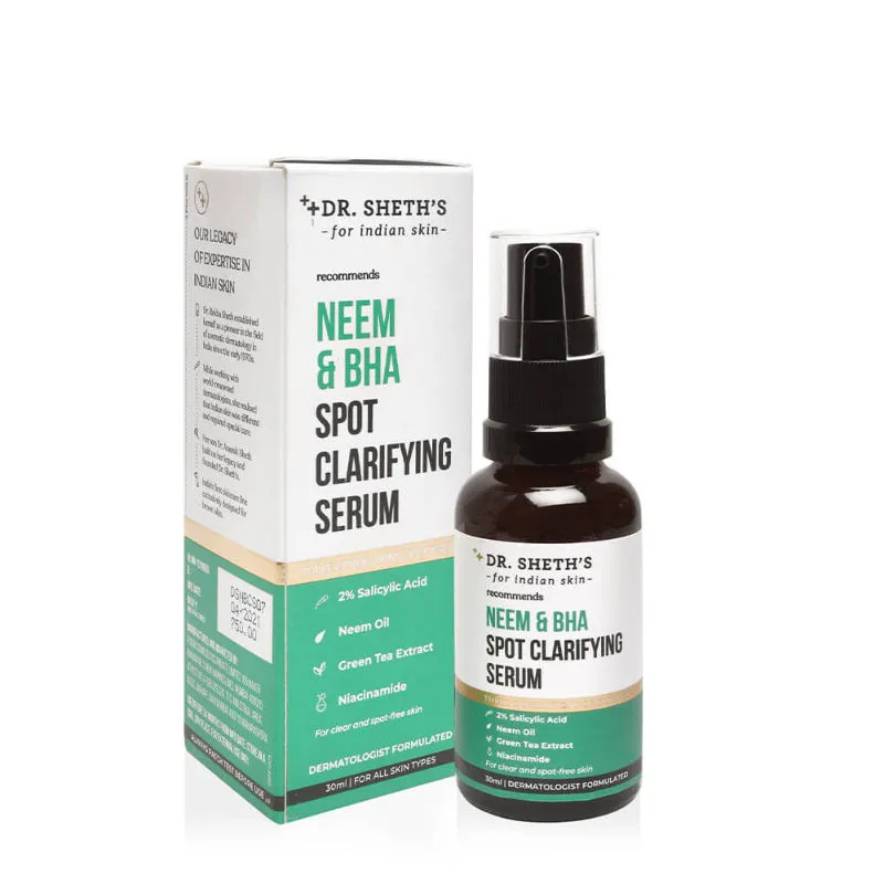 Dr. Sheth's Neem BHA Spot Clarifying Serum