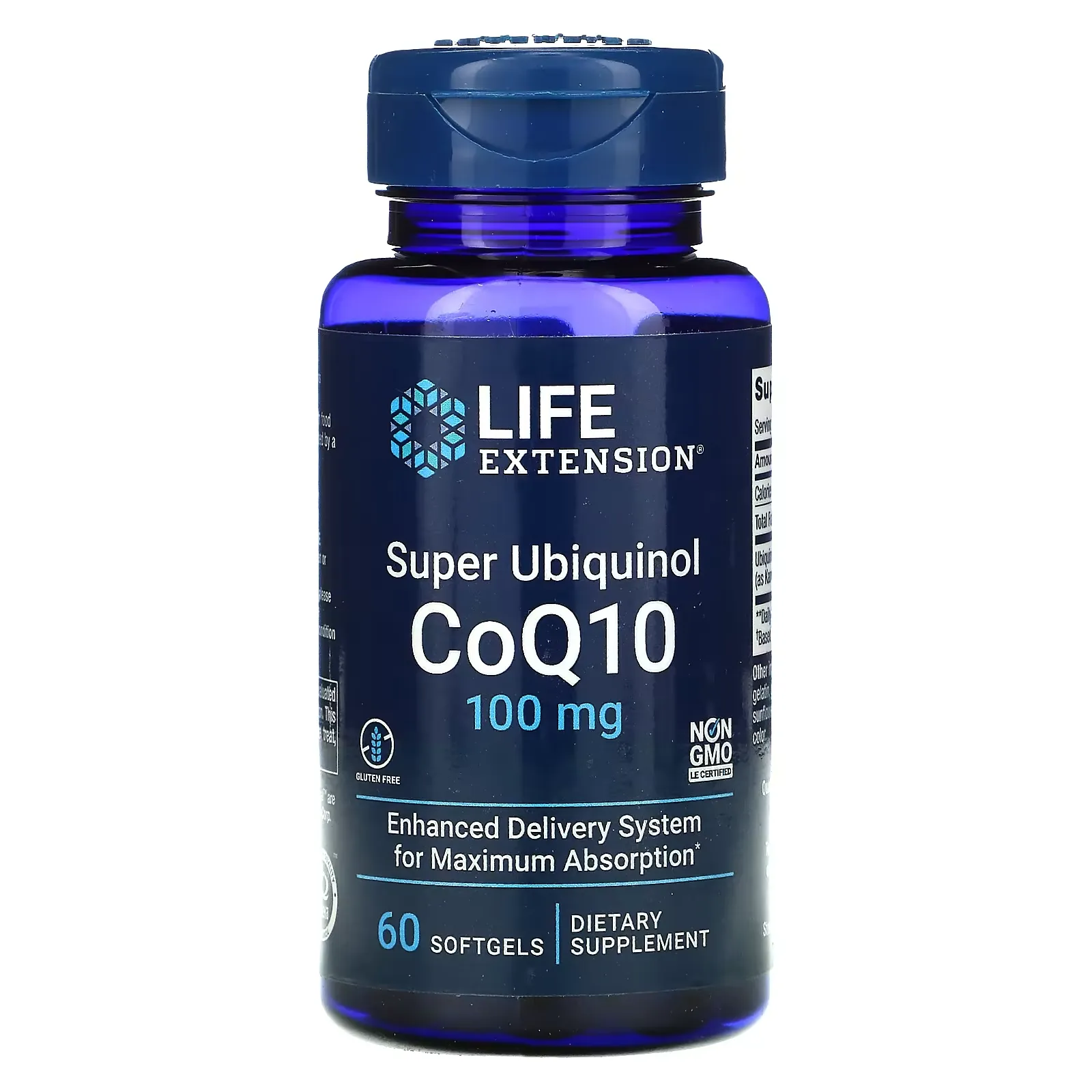 Super Ubiquinol CoQ10, 100 mg, 60 Softgels