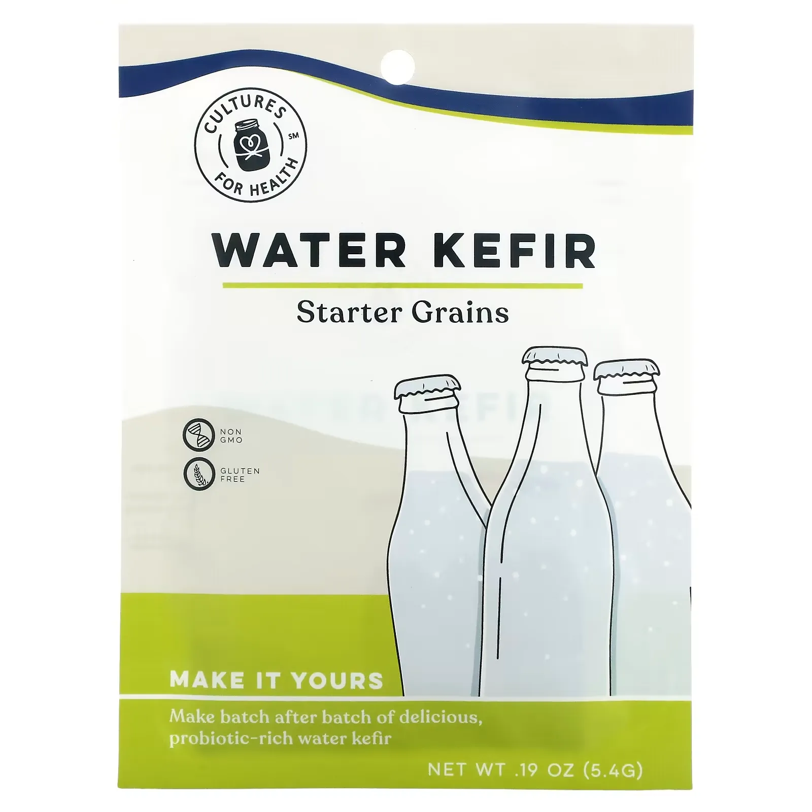 Water Kefir, 1 Packet, .19 oz (5.4 g)