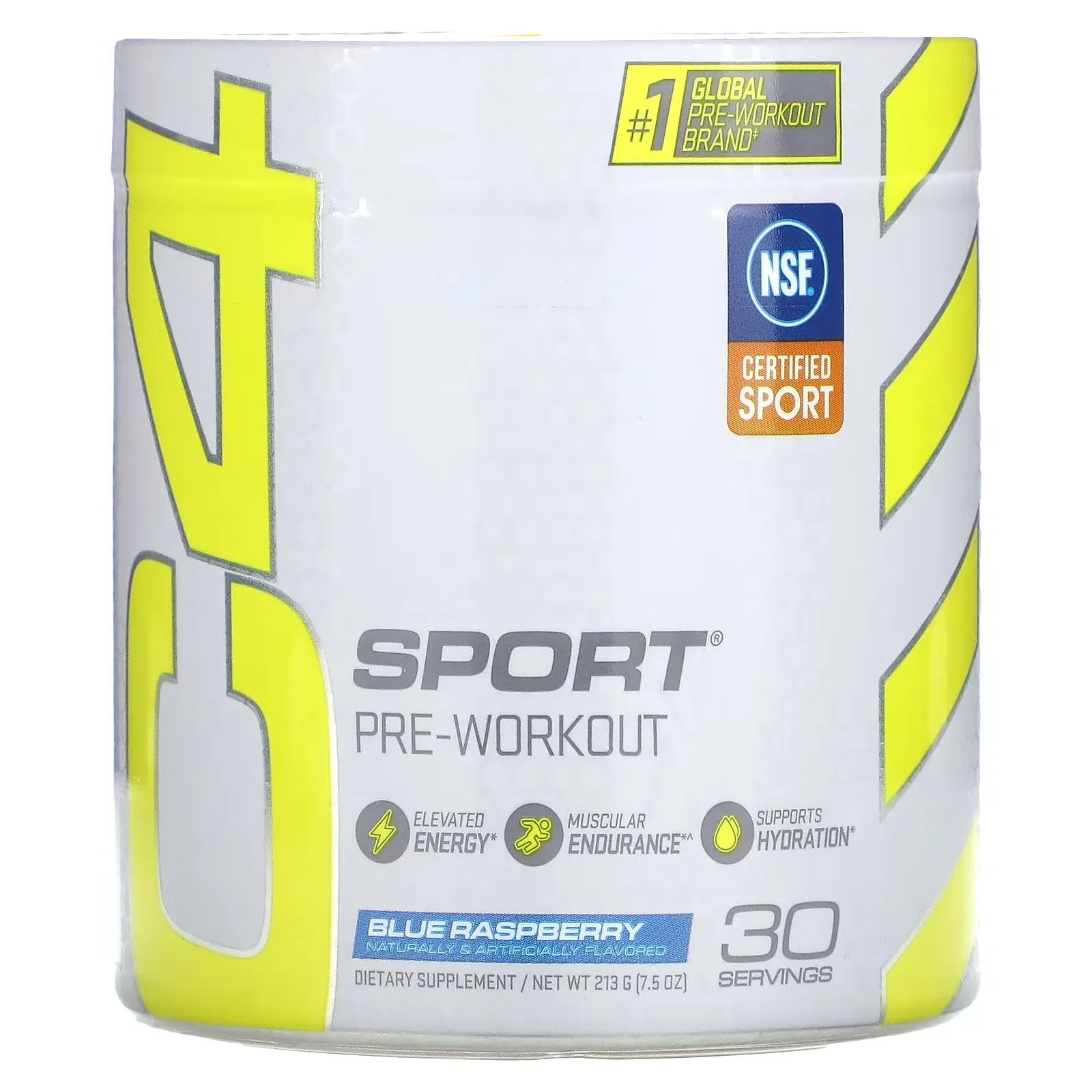 C4 Sport, Pre-Workout, Blue Raspberry, 7.5 oz (213 g)