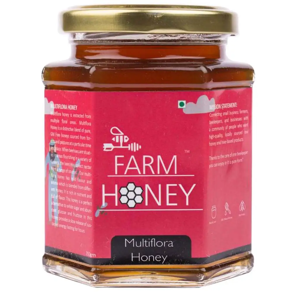 Farm Honey Multiflora Honey,  250 g  Unflavoured