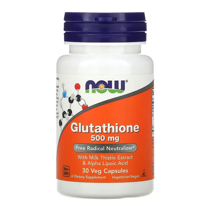 Glutathione, 500 mg, 30 Veg Capsules