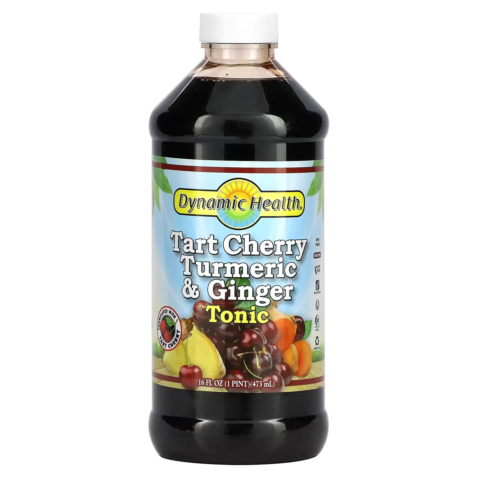 Tart Cherry Turmeric & Ginger Tonic, 16 fl oz (473 ml)