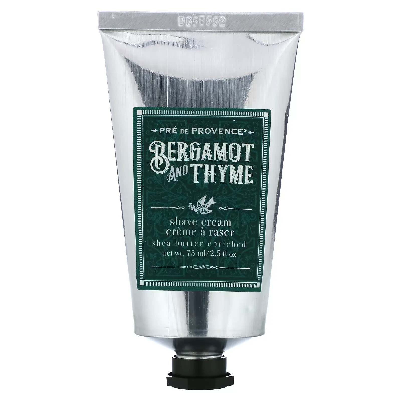 Shave Cream, Bergamot and Thyme, 2.5 fl oz (75 ml)