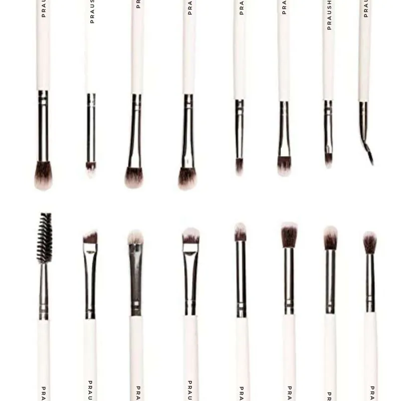 Praush (Formerly Plume) Professional Eye Brush Set - 15 Pcs