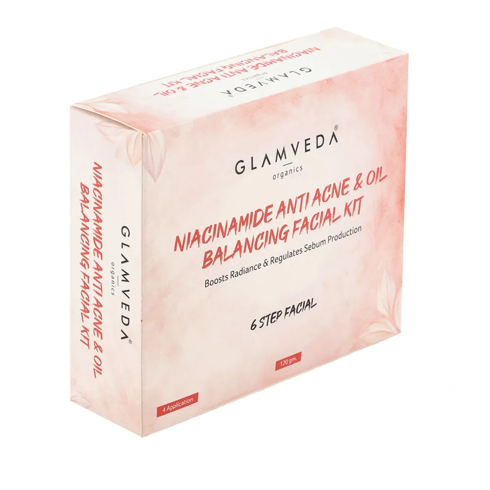 Glamveda Niacinamide Anti Acne Facial Kit