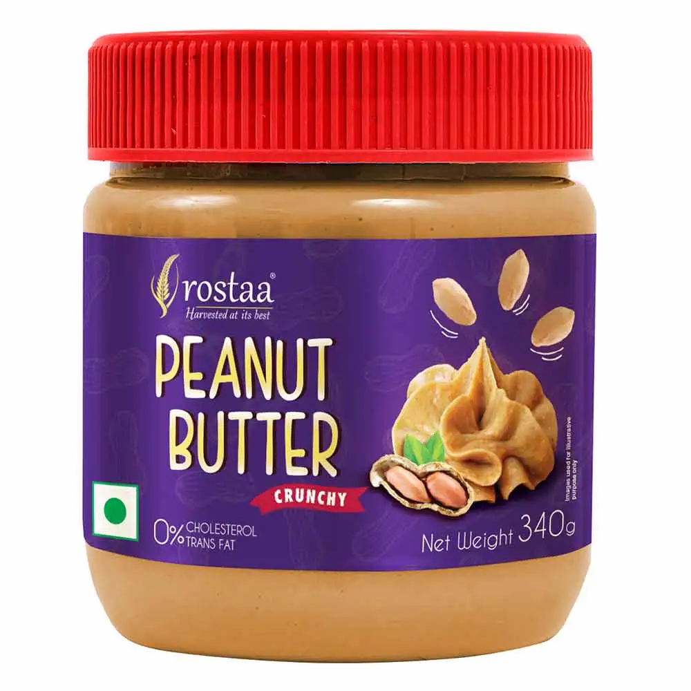 Rostaa Peanut Butter,  340 g  Crunchy