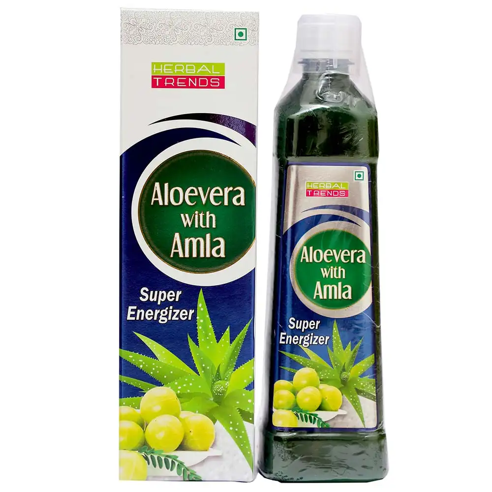 Herbal Trends Aloevera with Amla,  Unflavoured  750 ml