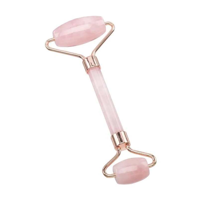 Zoe Ayla Rose Quartz Luxurious Facial Roller (Noiseless)