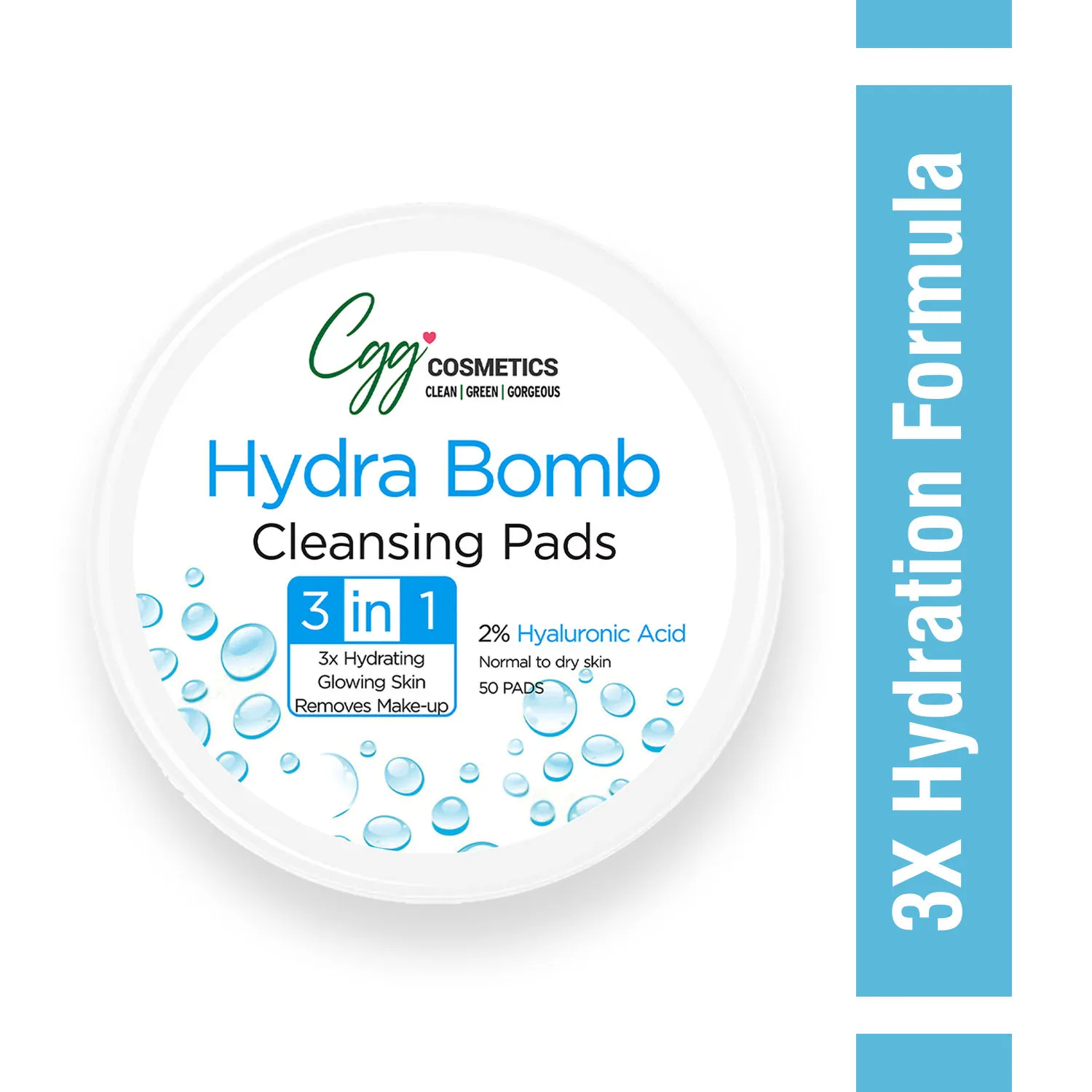 CGG Cosmetics Hydra Bomb Cleansing Pads