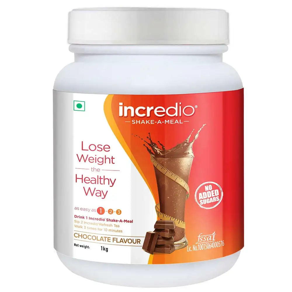 Incredio Meal Replacement Shake,  1 kg  Chocolate