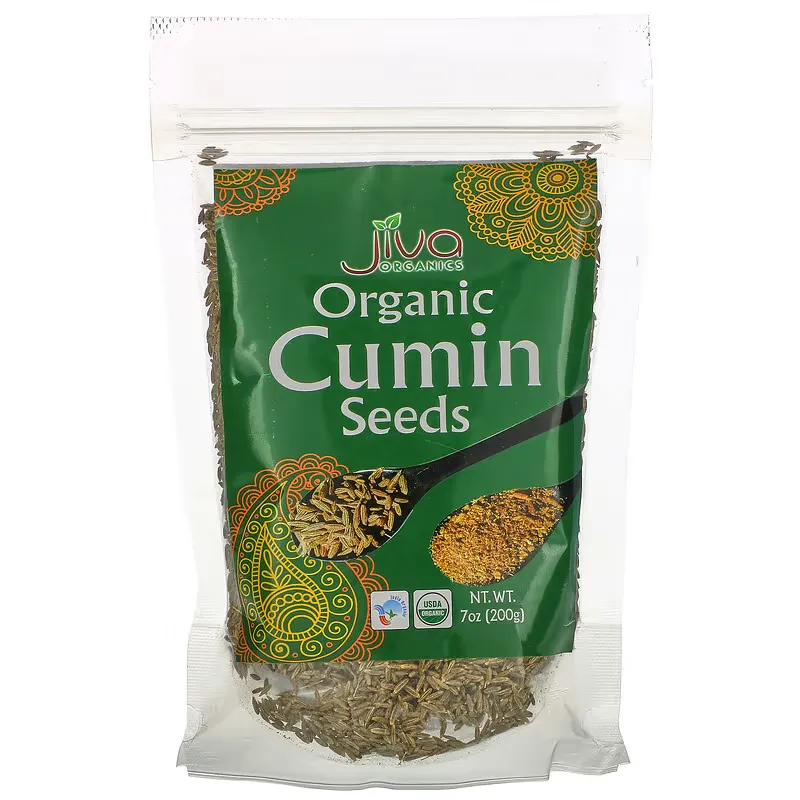 Organic Cumin Seeds, 7 oz (200 g)