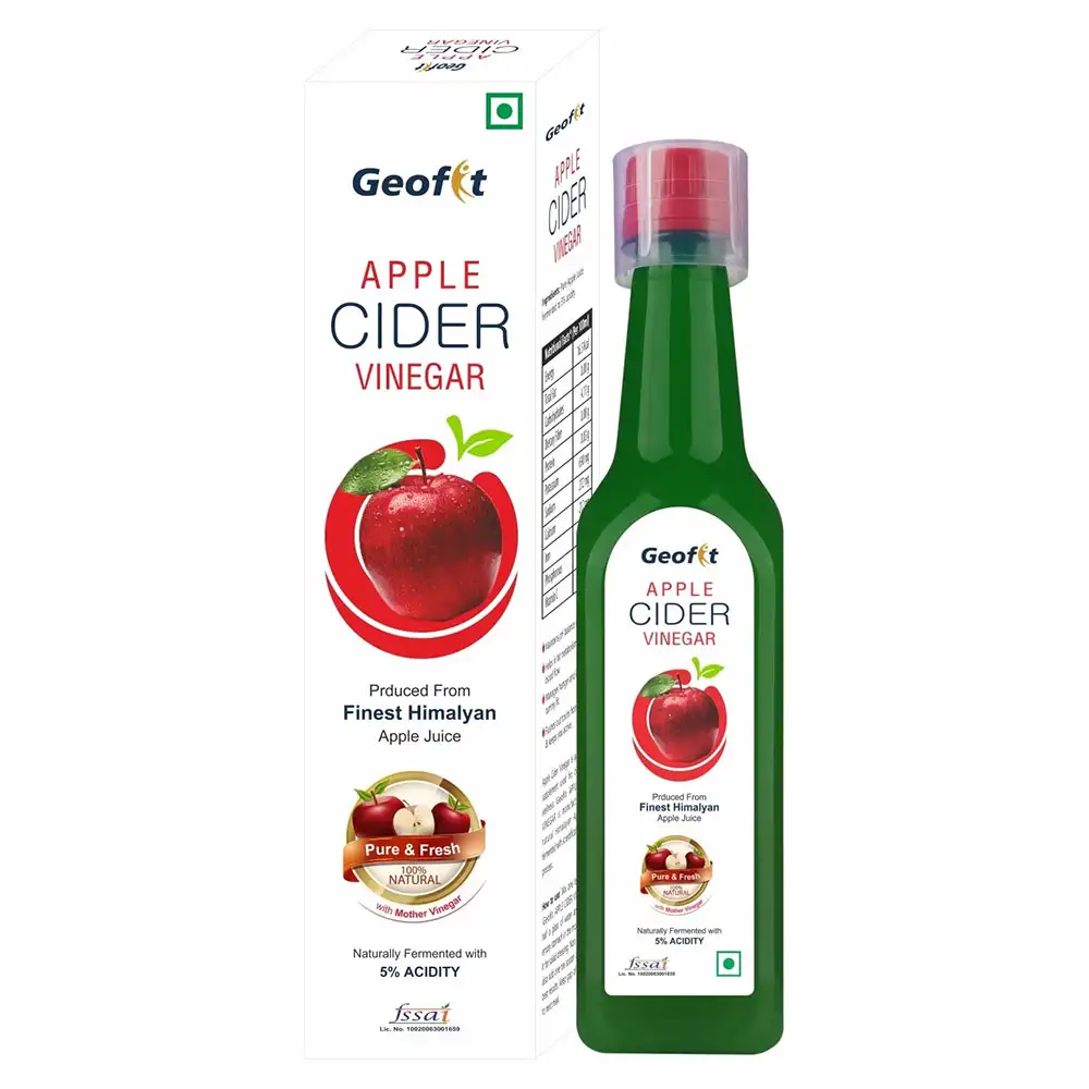 Geofit Apple Cider Vinegar,  500 ml  Natural