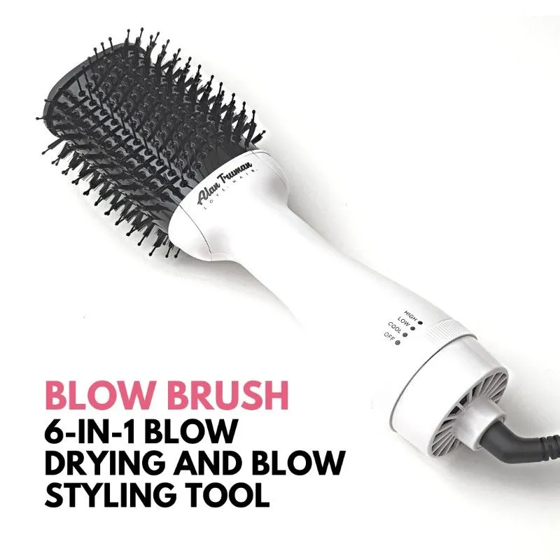 Alan Truman The Blow Brush - White & Black