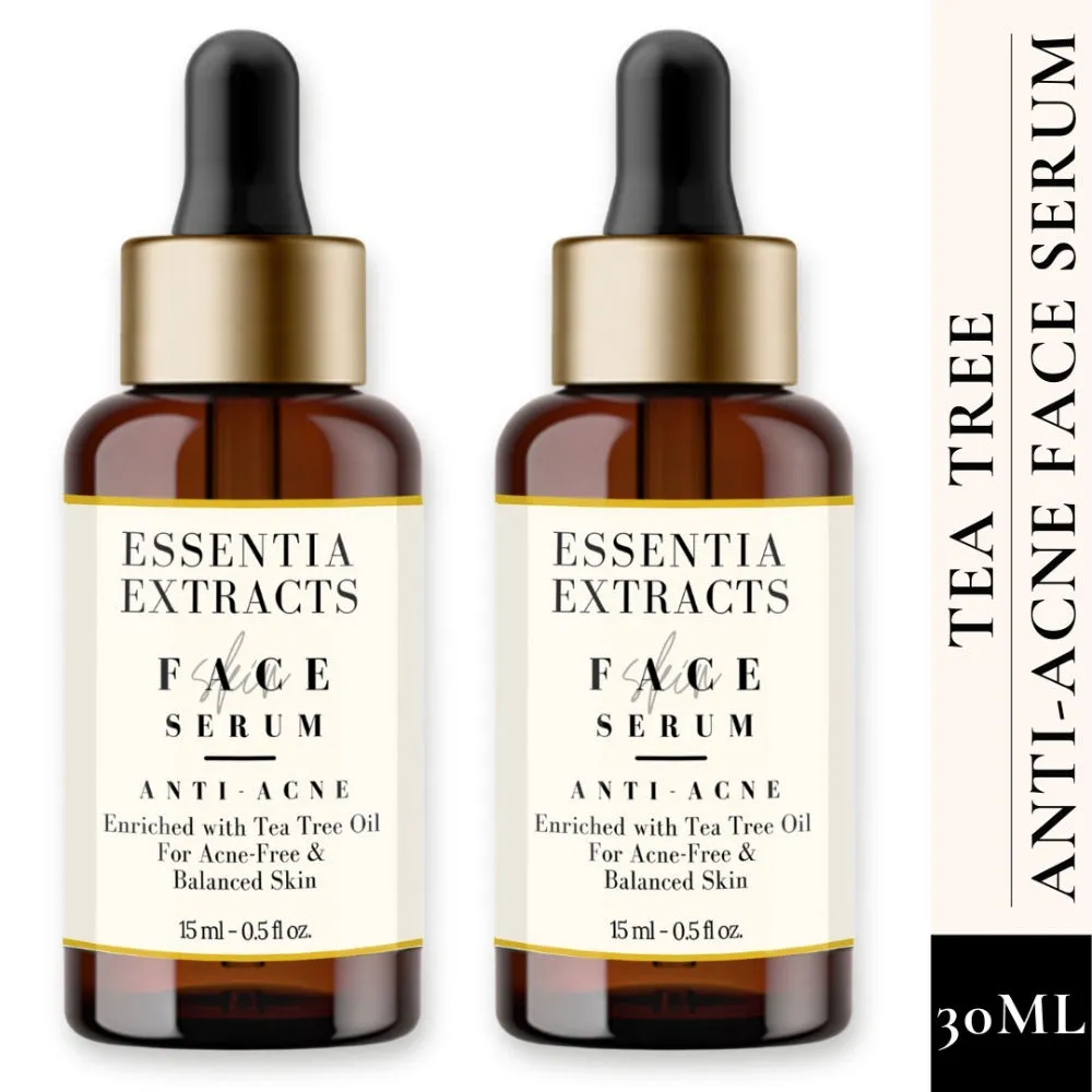 Essentia Extracts Face Serum Anti-acne Enriched With Tea Tree Oil - Pack Of 2