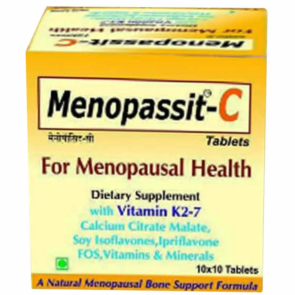 Shrey's Menopassit-C (Vitamin K2-7),  100 tablet(s)