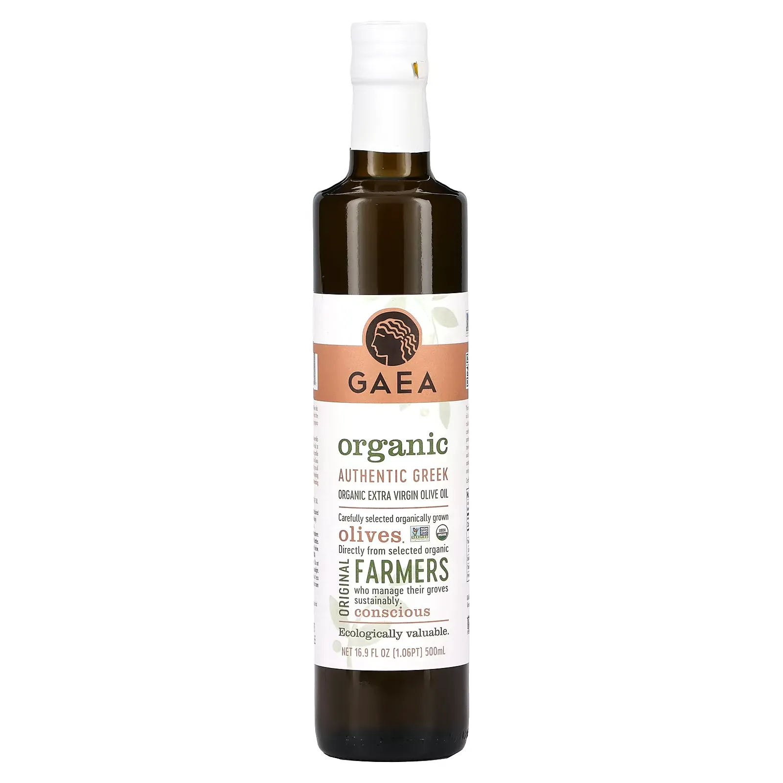 Organic Extra Virgin Olive Oil, 16.9 fl oz (500 ml)