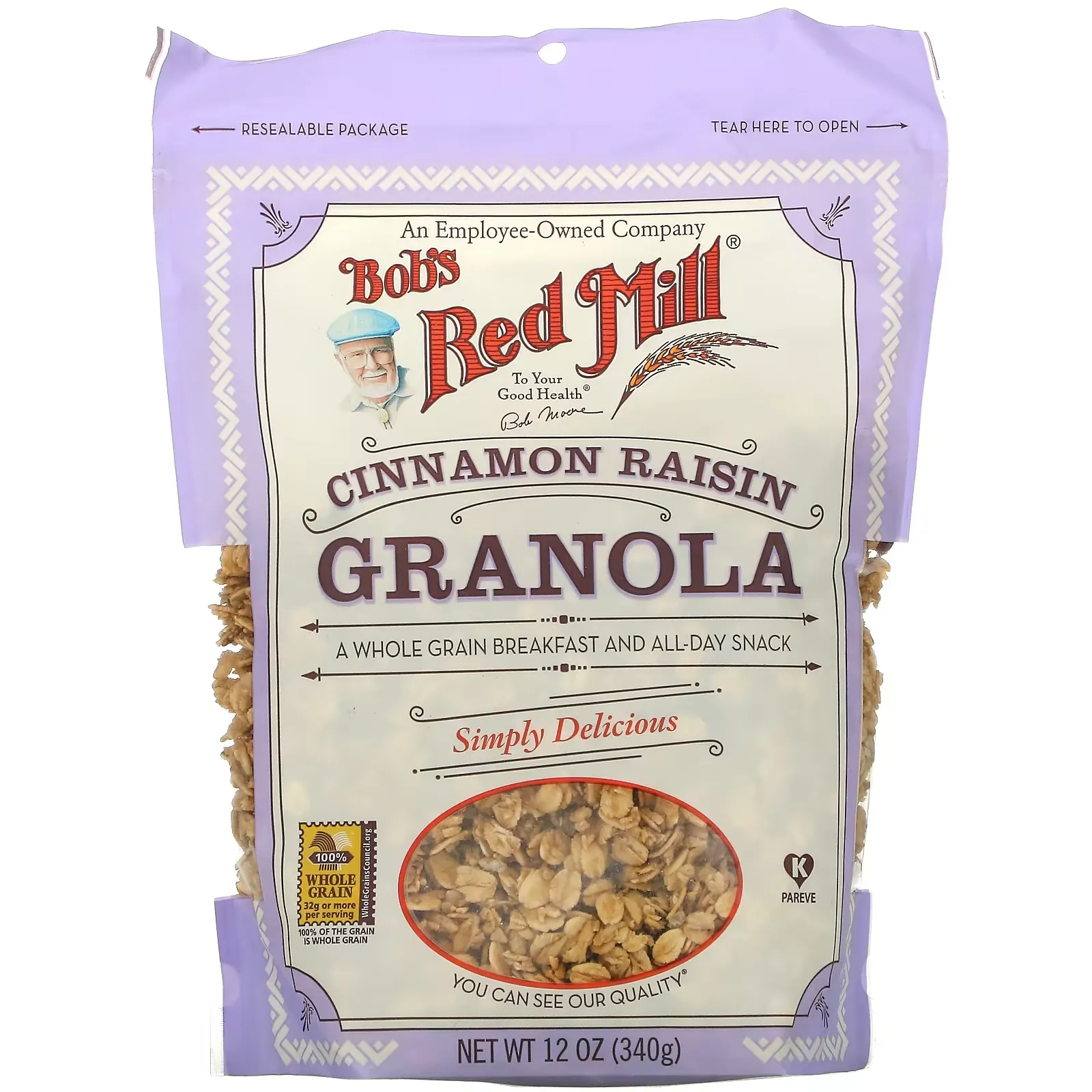 Cinnamon Raisin Granola, 12 oz (340 g)