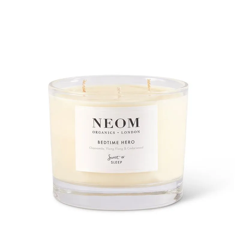 Neom Organics Bedtime Hero 3 Wick Candle