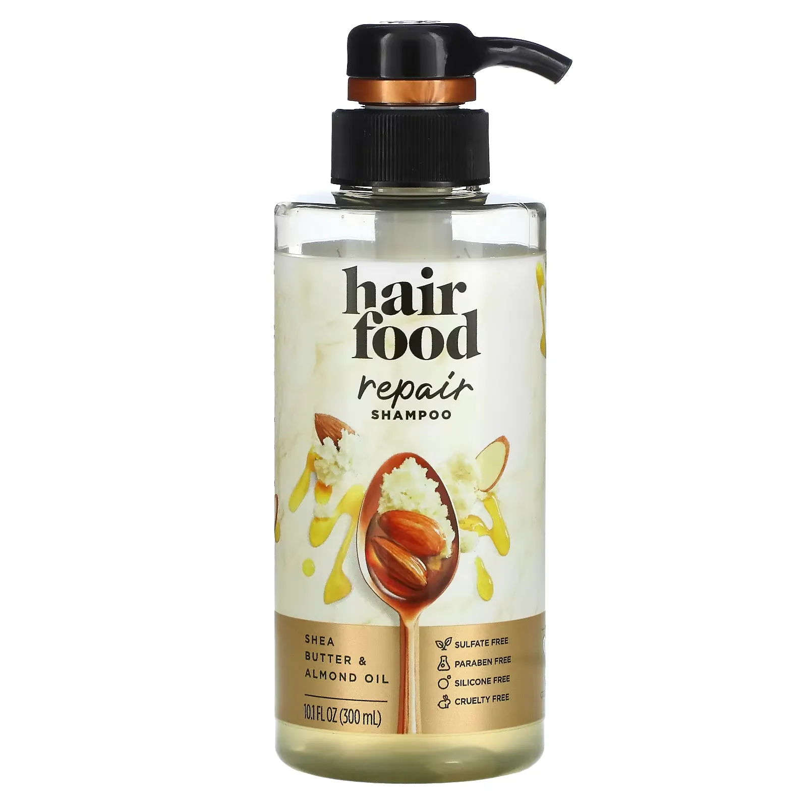 Repair Shampoo, Shea Butter & Almond Oil, 10.1 fl oz (300 ml)