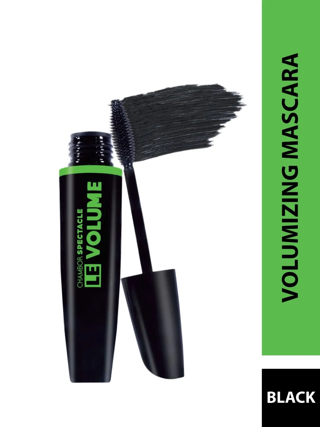 Chambor Le Volume Intense Black Mascara For Instant Volume & Clump -Free - Deep Black