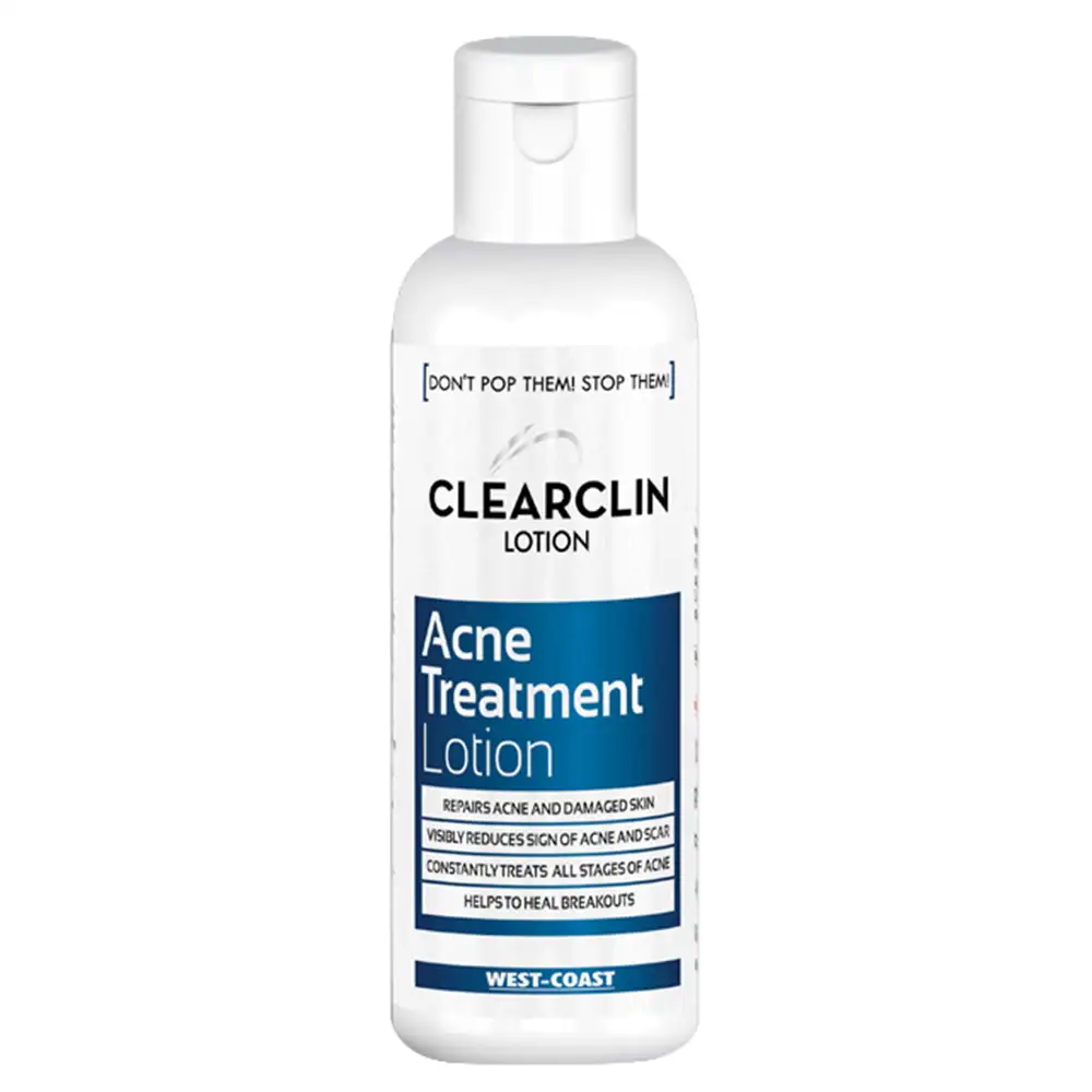 West Coast Clearclin Acne Treatment Lotion,  60 ml  for All Skin