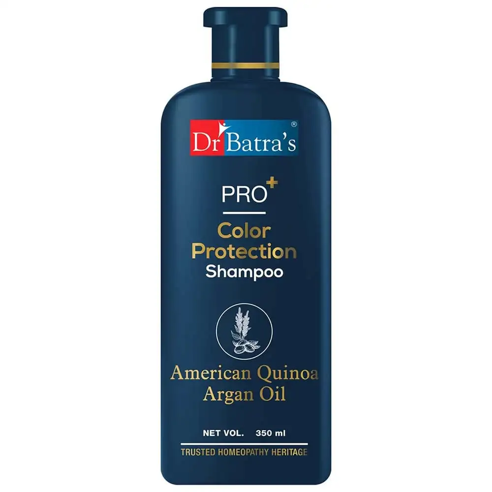 Dr Batra's Pro+ Color Protection Shampoo,  350 ml  American Quinoa Argan Oil