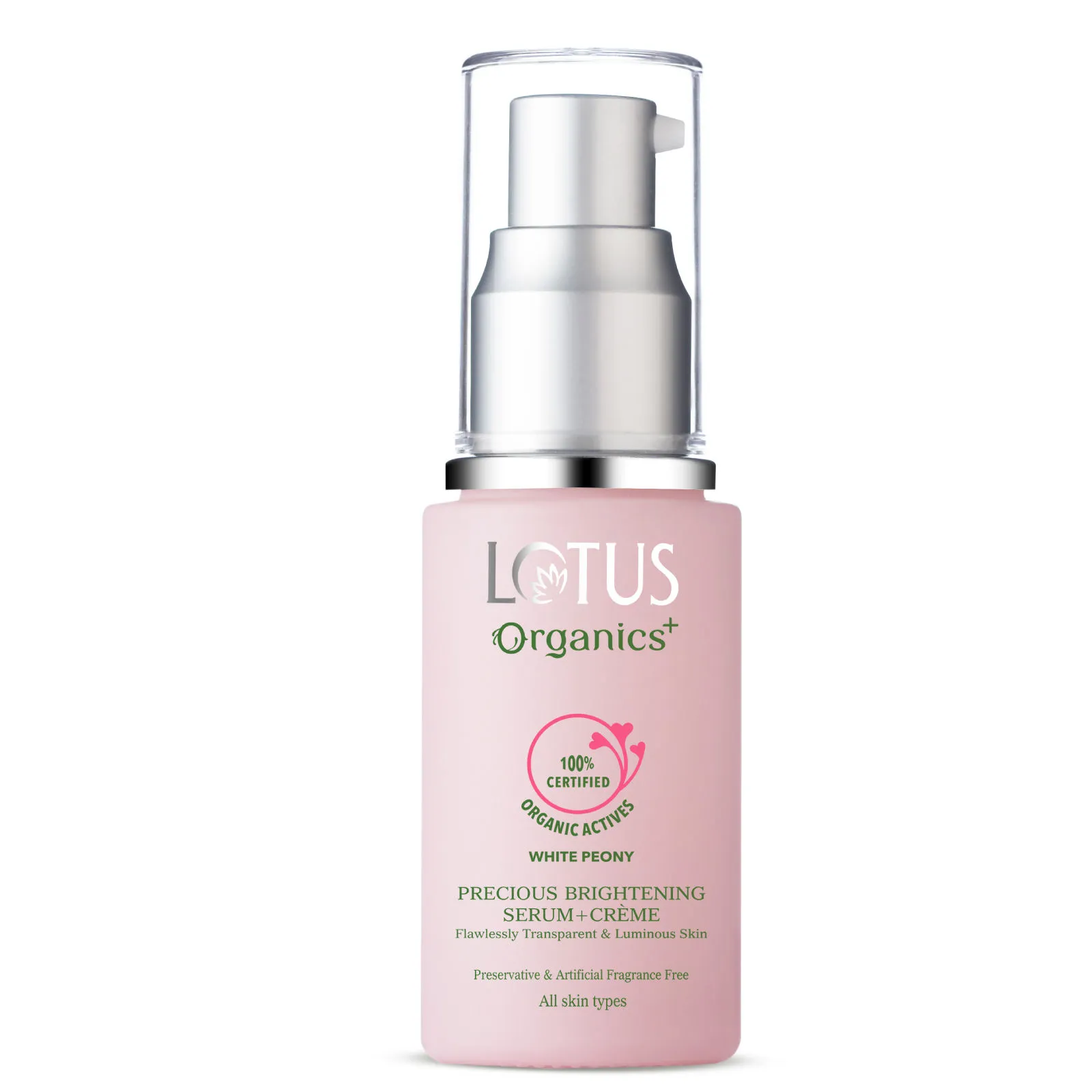 Lotus Organics Precious Brightening Serum+ Creme