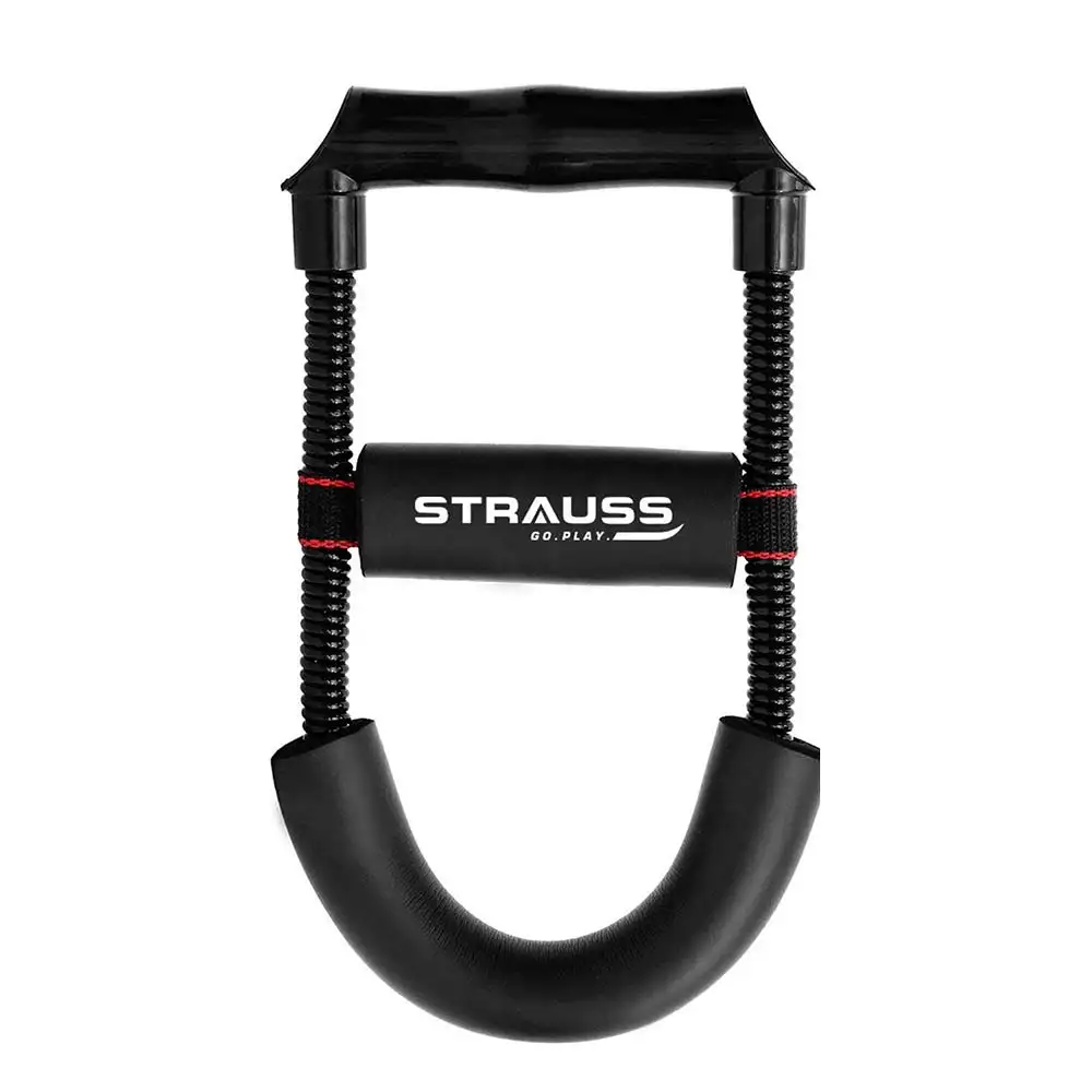 Strauss Adjustable Wrist & Forearm Strengthener,  Black