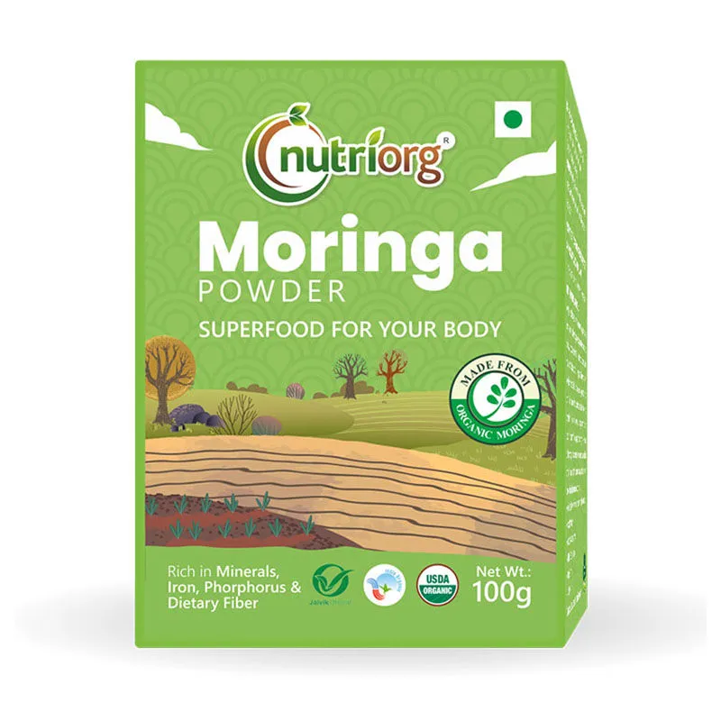 Nutriorg Certified Organic Moringa Powder