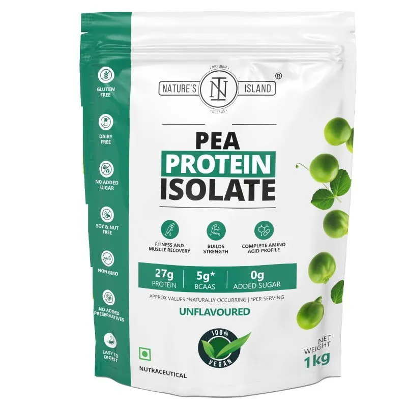 Nature's Island Pea Protein Isolate - Unflavoured