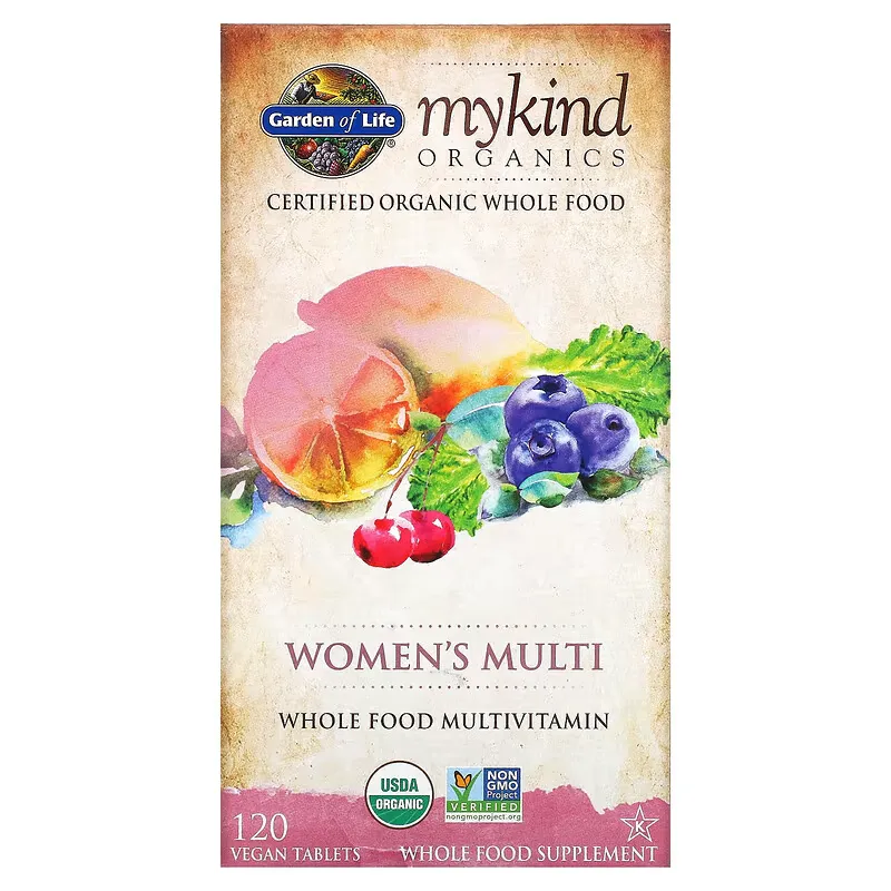 MyKind Organics, Women's Multi, 120 Vegan Tablets