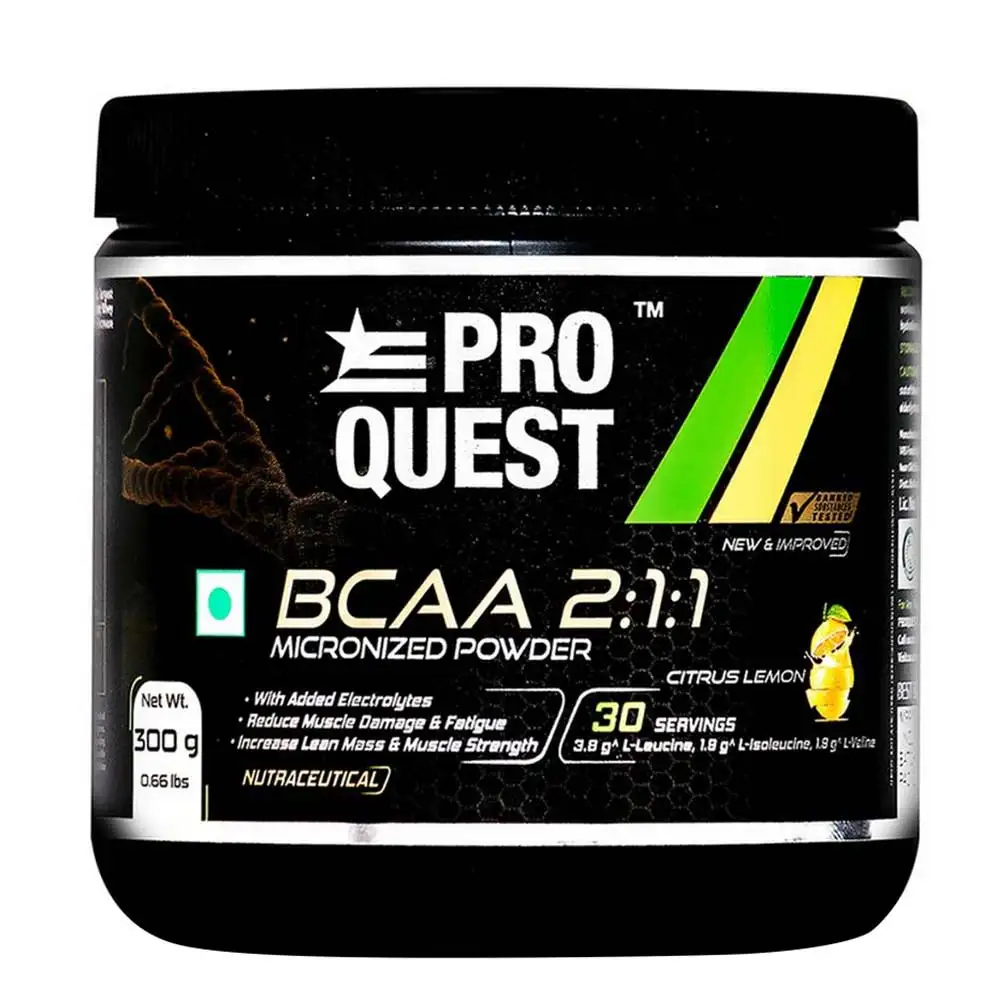 Proquest BCAA 2:1:1,  0.66 lb  30 Servings  Citrus Lemon