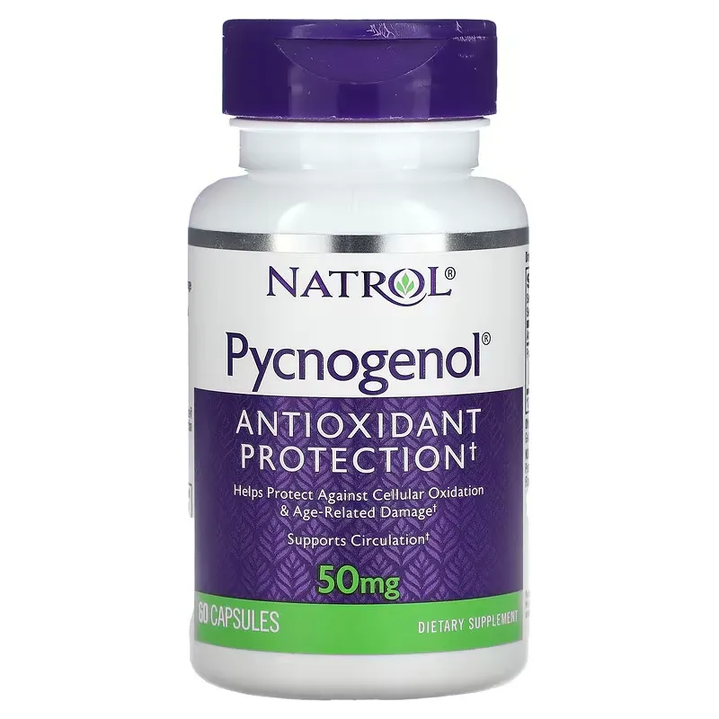 Pycnogenol, 50 mg, 60 Capsules