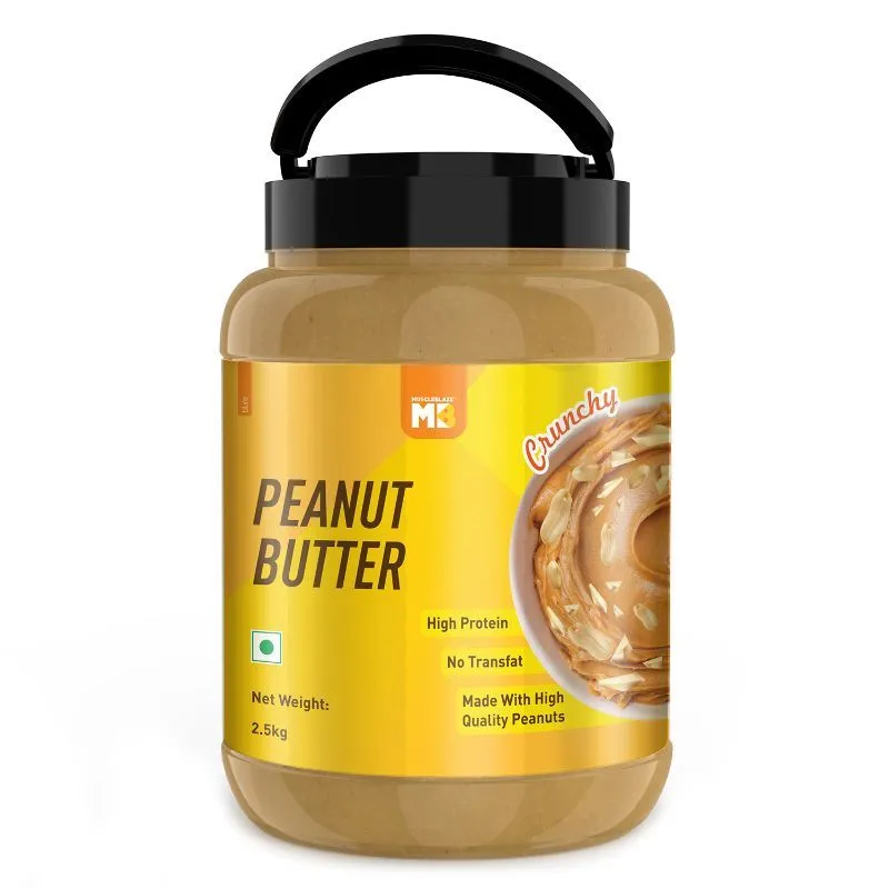 MuscleBlaze Classic Peanut Butter, Crunchy