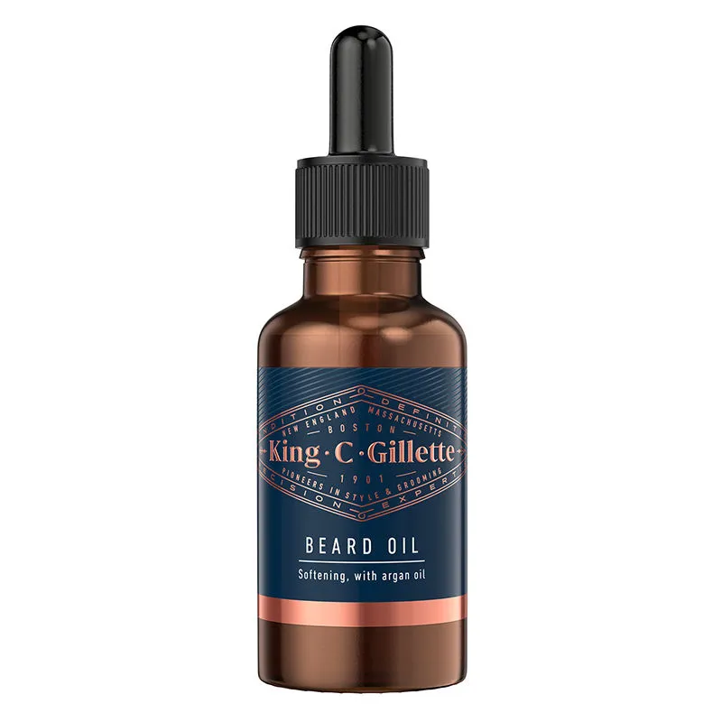 Gillette King C Beard Oil