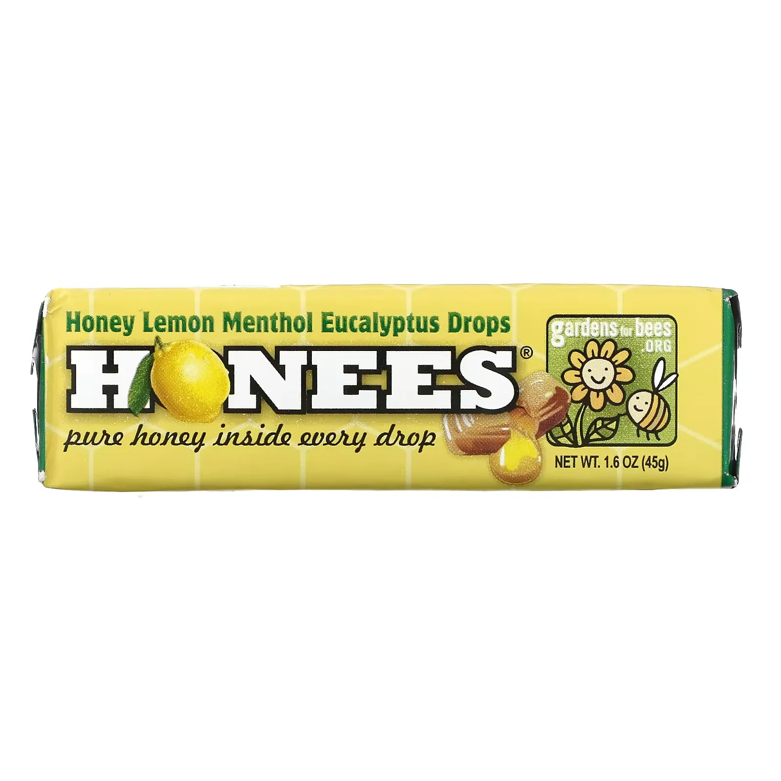 Honey Lemon Cough Drops, 1.6 oz (45 g)