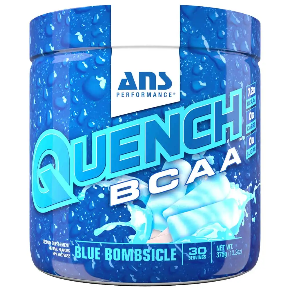 ANS Performance QUENCH BCAA,  0.826 lb  30 Servings  Blue Bombsicle