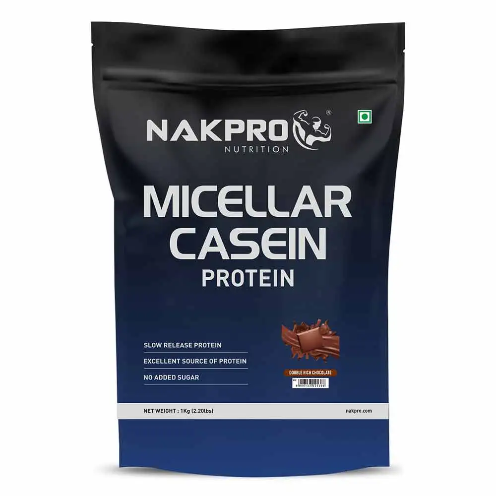 Nakpro Micellar Casein Protein,  2.2 lb  Double Rich Chocolate