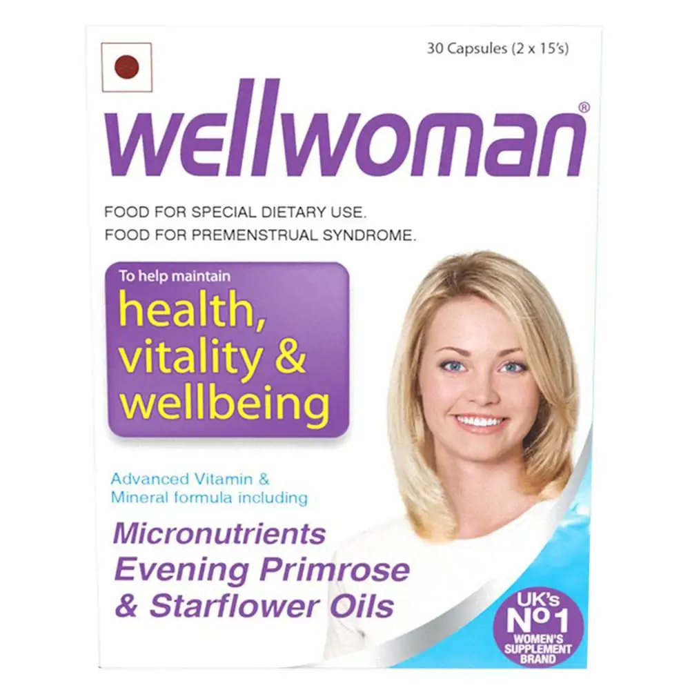 Wellwoman Health Supplements,  30 capsules  Unflavoured